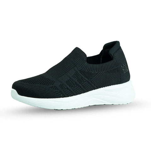 Calzado deportivo para dama 0500-040 color negro, blanco