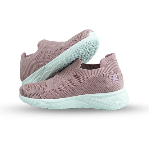 Calzado deportivo 0500-040 para dama color rosado, blanco