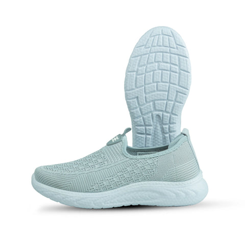 Calzado deportivo para dama 0500-043 color gris claro