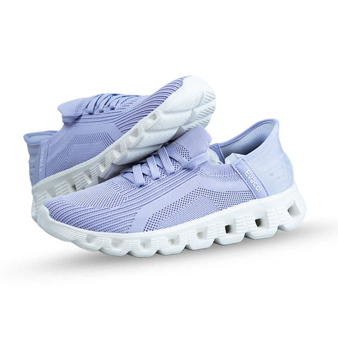 Calzado deportivo para dama 052-024 color violeta, blanco