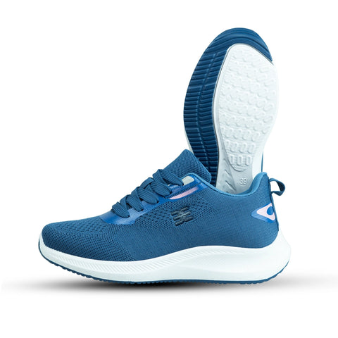 Calzado deportivo unisex 0520-029 color azul, blanco