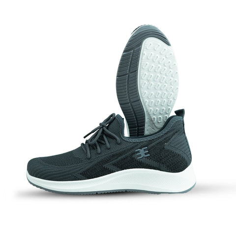 Calzado deportivo 0530-031 para hombre color gris oscuro, blanco