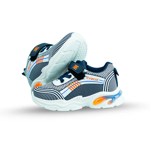 Calzado deportivo 540-007 infantil niño color azul oscuro, blanco